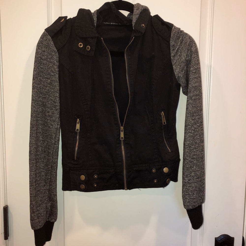 Denim Jacket with hood